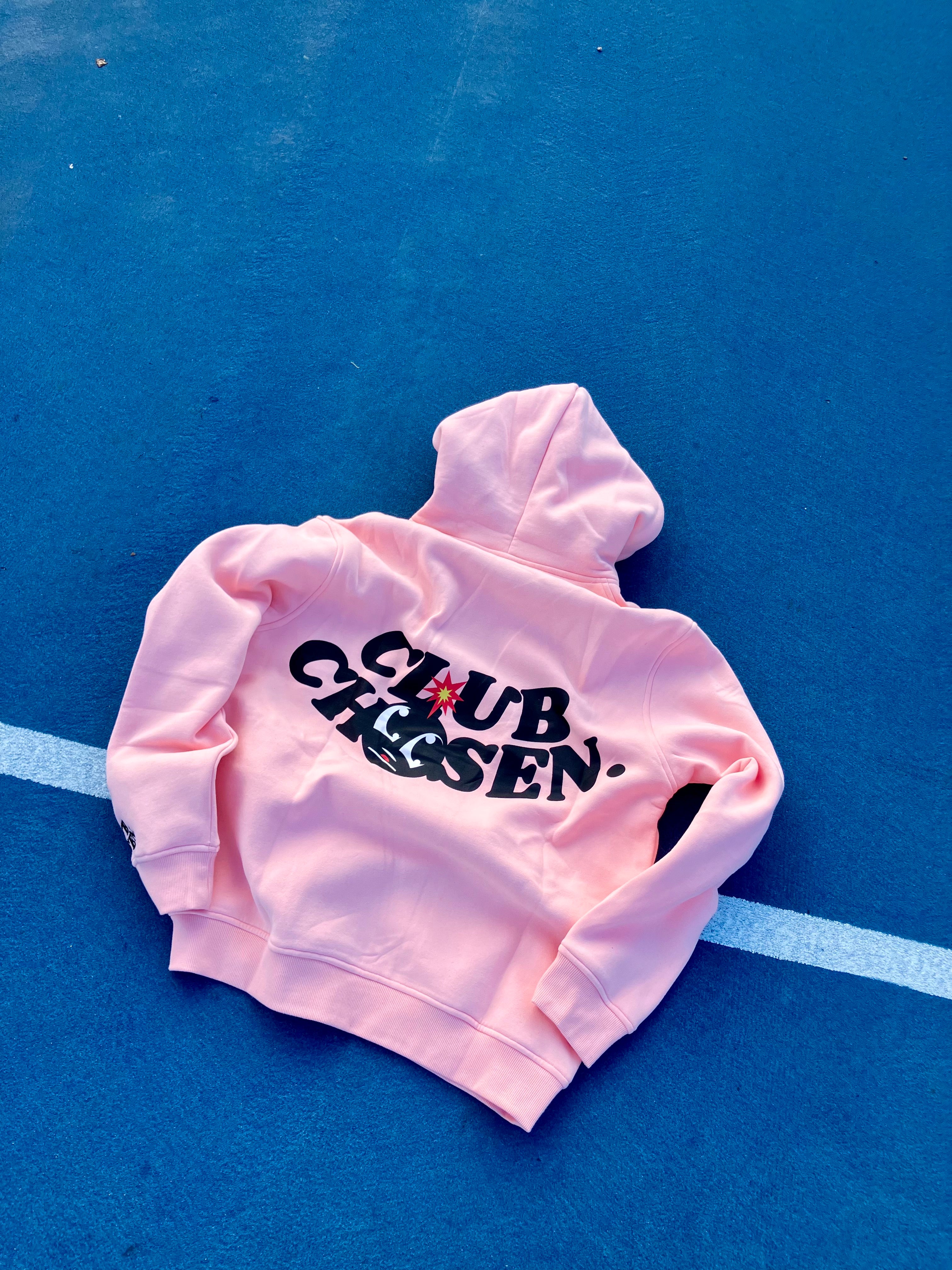 RIOT BOY HOODIE (pretty pink)