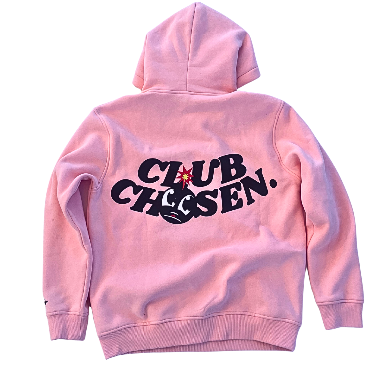 RIOT BOY HOODIE (pretty pink)